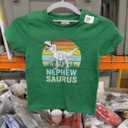 Nephewsaurus T Rex Nephew Saurus Family Matching Dinosaur T-Shirt  Size 3T