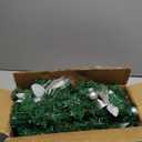 Christmas Garland,Christmas Garland with Lights,Xmas Decor,9 ft Rattan Artificial Flower Vine Plants Xmas Decorations for Indoor Outdoor Home Mantel Fireplace Stairs (Green)