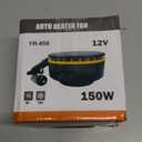 Fast Heating Car Heater Windsheild Defroster Windscreen Defogger,Car Heater Windshield Defogger Defroster Portable Windshield Car Heater Defogger Warm Cool Dual Mode for Car