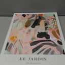 2Pcs Henri Matisse Canvas Wall art Modern Abstract Pink Green Floral Plants Painting Pictures Wall Decor Maximalist Colourful Flower Poster Print Artwork for Living room Bedroom Girls Room