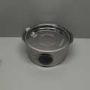 PawsPik Ultra-Quiet Stainless Steel Dog Water Fountain, 1.8-gal (Silver)