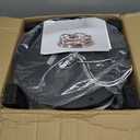 13 inch Black Flush Mount Ceiling Light Fixtures,3-Light Modern Hallway Light Fixtures Ceiling, Black Light Fixture Ceiling Mount for Farmhouse,Kitchen, Bedroom 2 Pack