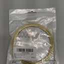 EBOOT 5 Pcs Metal Rings Hoops Macrame Rings for Dream Catcher and Crafts Supplies Gold Floral Wreath Macrame Hoops for Wedding DIY Wall Hanging Craft(4 Inch)