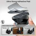 3 x Cord Organizer [Fast Lock] 6 Pack GRIPNEST Black Cable Management [Easy Grip] Cord Holder Clips, Adjustable Strong Adhesive Wire Holders for Cords, Desk, Office, Home, Car, or Nightstand.