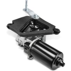 A-Premium Front Windshield Wiper Motor with Metal Mounting Plate Compatible with Ford Bronco/F-150/F-250/F-350 1987-1996, F Super Duty 1988-1994, F53/F59 1988-1996, F600/F700/F800/FT900 1990-1994
