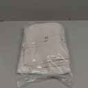 MIULEE Extra Long Linen Shower Curtain 80 Inches Long with 12 Metal Hooks Washable Heavy Beige Fabric Shower Curtain Set Waterproof Neutral Thick Cloth Shower Curtain for Bathroom Hotel Bathtub, Cream