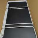 Steel Planter Box-36"x15"x15"-Large Rectangular Planters for Outdoor Plants, Black Matel Planter Box Raised Support Feet for Patio, Deck, Garden, Yard, Drain Holes, Easy Assembly