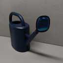 Watering Can 1 Gallon for Indoor Plants, Garden, Outdoor Plant House Flower, Gallon Large Long Spout with Sprinkler Head (Blue)