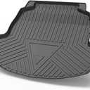 Corolla Sedan Cargo Mat - Compatible with 2020 2021 2022 2023 2024 2025 2026 Toyota Corolla Sedan，All Weather Tech Rear Cargo Liners Trunk Tray Floor mats,3D Waterproof Durable Accessories Custom-Fit