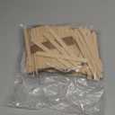 Apremont 200 Pcs - 4.5 inch Natural Wooden Food Grade Craft Sticks - Ice Cream Stick - Popsicle - Suit Crafting, Stirring, Paddle, Waxing, Small Ice Pop Stick for DIY Kids