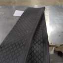 FINEHOUS Rubber Stair Treads Non-Slip Outdoor 48x10 (4-Pack) Anti-Slip Step Mat with Nosing