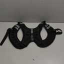 ZELUS Weighted Vest, 8lb Weight Vest with Reflective Stripe for Workout, Strength Training, Running, Fitness, Muscle Building, Weight Loss, Weightlifting, Black