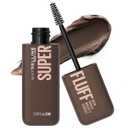 Maybelline Superfluff Volumizing Brow Mousse, All Day Tinted Brow Gel For Soft Full Brows, Deep Brown, 1 Count