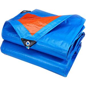 Heavy Duty Waterproof Tarp With Reinforced Edges, 26"x39.3"