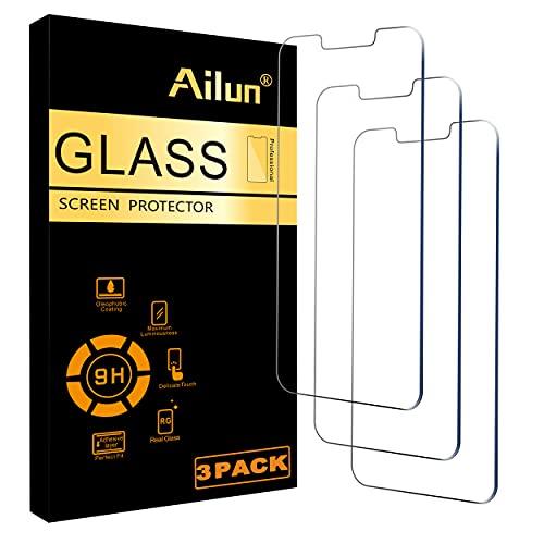 Ailun Screen Protector for iPhone 14 Plus/iPhone 13 Pro Max [6.7 Inch Display], 3 Pack Case Friendly Tempered Glass