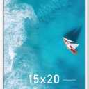 White 15x20 Picture Frame Lightweight yet Durable Frame Wall Hanging