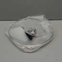 11 inch Tempered Glass Lid for Pots, Frying Pans and Skillets, Replacement Cover with Stainless Steel Knob Handle, Dishwasher Safe (Silver)