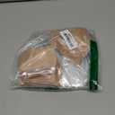 320 Pcs Keychain Display Cards Self Sealing Bags 2.3 x 3.5 Inch Jewelry Cards for Selling Small Business Necklace Packaging (Kraft Color)