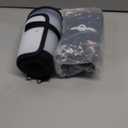 Elevated Inflatable Dog Cone Collar to Stop Licking, Dog Donut Collar After Surgery, Soft Pet Cone Alternative for Small Medium Large Dogs (L(Neck 12"-16"), Navy)