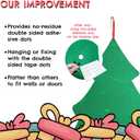 SOHAO 3.9Ft DIY Felt Christmas Tree for Toddlers with 30 Detachable Ornaments, Christmas Classroom Door & Wall Decoration, Xmas New Year Gift for Kids & Toddlers.