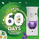 5 x Air Wick Plug in Scented Oil Starter Kit, 2 Warmers + 6 Refills, Lavender & Chamomile, Eco Friendly, Essential Oils, Air Freshener