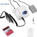 'Strong 210 65W 35000RPM 102L Handle Electric Nail Drill Machine 210 Model Manicure Pedicure Nail File Bit Nail Art Equipment