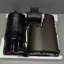 Cold Press Juicer, Juicer Machines with 5.8" Wide Feed Chute for Juice Extractor, Slow Masticating Juicer for Vegetables & Fruits with High Juice Yield, Easy to Clean (Black) (Dark Gray)