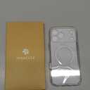 Miracase for iPhone 17 Pro Max Case 6.9" Full-Body Phone Case with Built-in Glass Screen Protector& Full Camera Protector,[Magnetic with MagSafe] Drop Proof 17 ProMax Cover, Clear