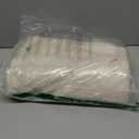 H.VERSAILTEX Linen Blackout Curtains Durable Thick Textured Linen Look 100% Blackout Patio Door Curtain Anti Rust Grommet Extra Wide Sliding Door Curtain Panel, Bleached Sand, W100 x L108 inch