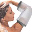 PICC Line Shower Cover, PICC Line Covers for Upper Arm, Reusable IV&PICC Line Sleeve, Waterproof Cast Covers for Shower Arm Sleeve Protector for Chemotherapy Broken Elbow Bandage Dressing Wound (Small(Pack of 1))