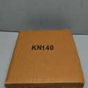 Snow Chains for Car Tires Manual Tightening, Universal Adjustable Emergency Portable Tire Chains, Suitable for Commuter Car and SUV, Set of 2 (KN140)