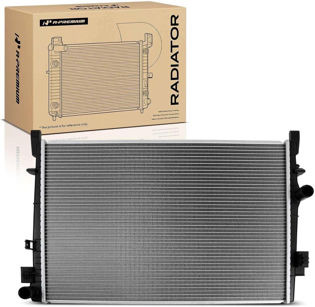 A-Premium Engine Coolant Radiator Assembly - Compatible with Dodge Journey 2009-2020 - 2.4L 3.5L 3.6L