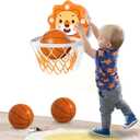 Indoor Mini Basketball Hoop for Toddlers Kids Boys,Christmas Birthday Gifts Toddler Toys for 1 Year Old Boy Toys for Ages 2-4,