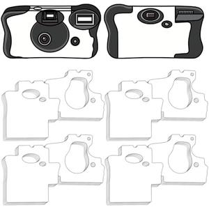 gisgfim 96 Pack Disposable Camera Sticker Wraps Compatible with Kodak Funsaver Disposable Camera One Time Single Use Cameras Wraps Sticker for Wedding Bulk DIY Template Design Baby Shower Party