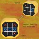 3 x YouKnow Silicone Case Compatible with GiiKER Tic Tac Toe Bolt Game 3-in-1 Handheld Puzzle Game Console, Fidget Toys Board Games Cover for Kids and Adults (Case Only) (Yellow)