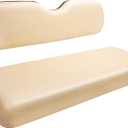Dr.Acces Golf Cart Universal Rear Cushions for Club Car EZGO Yamaha - Replacement Seat Dedicated for Flip Back (Beige)