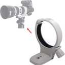 Metal Lens Support Collar Tripod Mount Ring for Canon EF 70-200mm f/4L USM, EF 70-200mm f/4L IS USM, EF 400mm f/5.6 L USM, EF 80-200mm f/2.8L -Bottom is Camera Quick Release Plate