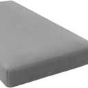 H.VERSAILTEX Super Stretch Individual Chaise Cover Sectional Couch Covers for L Shaped Sofa Both Left/Right Featuring Thick Jacquard Textured Twill Fabric (1 Piece Chaise Cover Large, Dove)