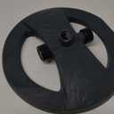 Melnor 9538 Deluxe Pulsating Sprinkler with Weighted Base, Basic, Black