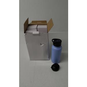 HASLE OUTFITTERS 32 oz Insulated Water Bottle Stainless Steel Double Walled Vacuum Sports Water Bottle with 2 Lids (Straw and Spout Lid) for Gym Camping Hiking(Blue,4)