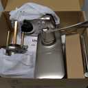 Veise Keypad Door Lock with Handle, Keyless Entry for Front Door & Bedroom, Electronic Lock with Code, Auto-Locking, Easy Installation, Passage Mode, Satin Nickel,