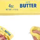 Butter Squishy,Slow Rising Squishy,Stress Relief & Fidget Toys,Butter Stick Slow Rising Squeeze Food Fidget Toy for Office School,Party Favor Gift (Butter Sticks)