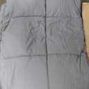 Grey Queen Comforter Set Of 2 88x102" 84x90"