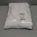 RYB HOME Blackout Curtains 80 inches Long Thermal Insulating Large Window Curtains for Living Room Sliding Glass Door Dining Home Office Backdrop, Pure White, W 42 x L 80 per Panel, 2 Panels