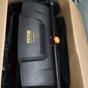 VEVOR Push Lawn Sweeper, 21inch Leaf & Grass Collector, Heavy Duty Thickened Steel Durable to Use with Large Capacity 3.5 cu. ft. Mesh Collection Hopper Bag, 2 Spinning Brushes