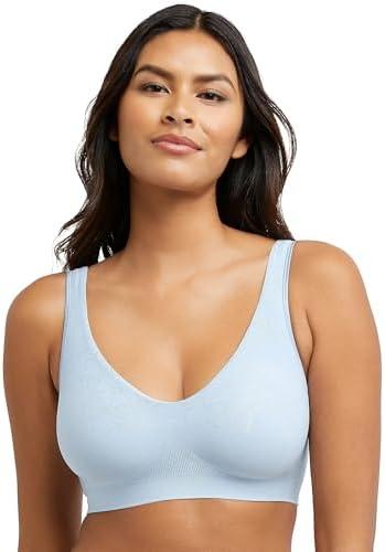Bali Women's Wireless Bra, Comfort Revolution Seamless T-Shirt Bra, Moisture-Wicking, ComfortFlex Fit XXL