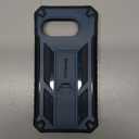 FNTCASE for Google Pixel 9A Case: Military Grade Drop Proof Protection Mobile Cover with Kickstand | Matte Textured Rugged Shockproof TPU | Protective Sturdy Phone Case - Blue