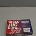 12x1.5 Lug Nuts 20 Pcs Chrome Closed End Mag Style Lug Nuts with Washer 13/16" (21mm) Hex Compatible with Toyota Camry/Corolla/Tacoma Lexus