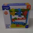 Move2Play, Feed The Fish | Interactive Baby & Toddler Toy | 1, 2+ Year Old Gift & Birthday Present | Boys & Girls Babies Ages 6, 7, 8, 9, 10, 12, 18, 24+ Months Old (Blue/Red)