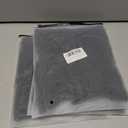 3 x Women's Mesh Lingerie Fishnet Babydoll Mini Dress Bodysuit See Through Shirts Long Sleeves Lingerie Bodysuit Cover Up (Black)